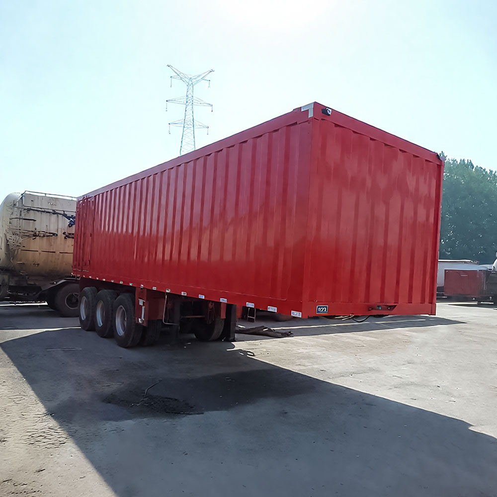 box semi trailer, 3 axle enclosed trailer, cargo transport trailer, van box trailer, logistics semi trailer