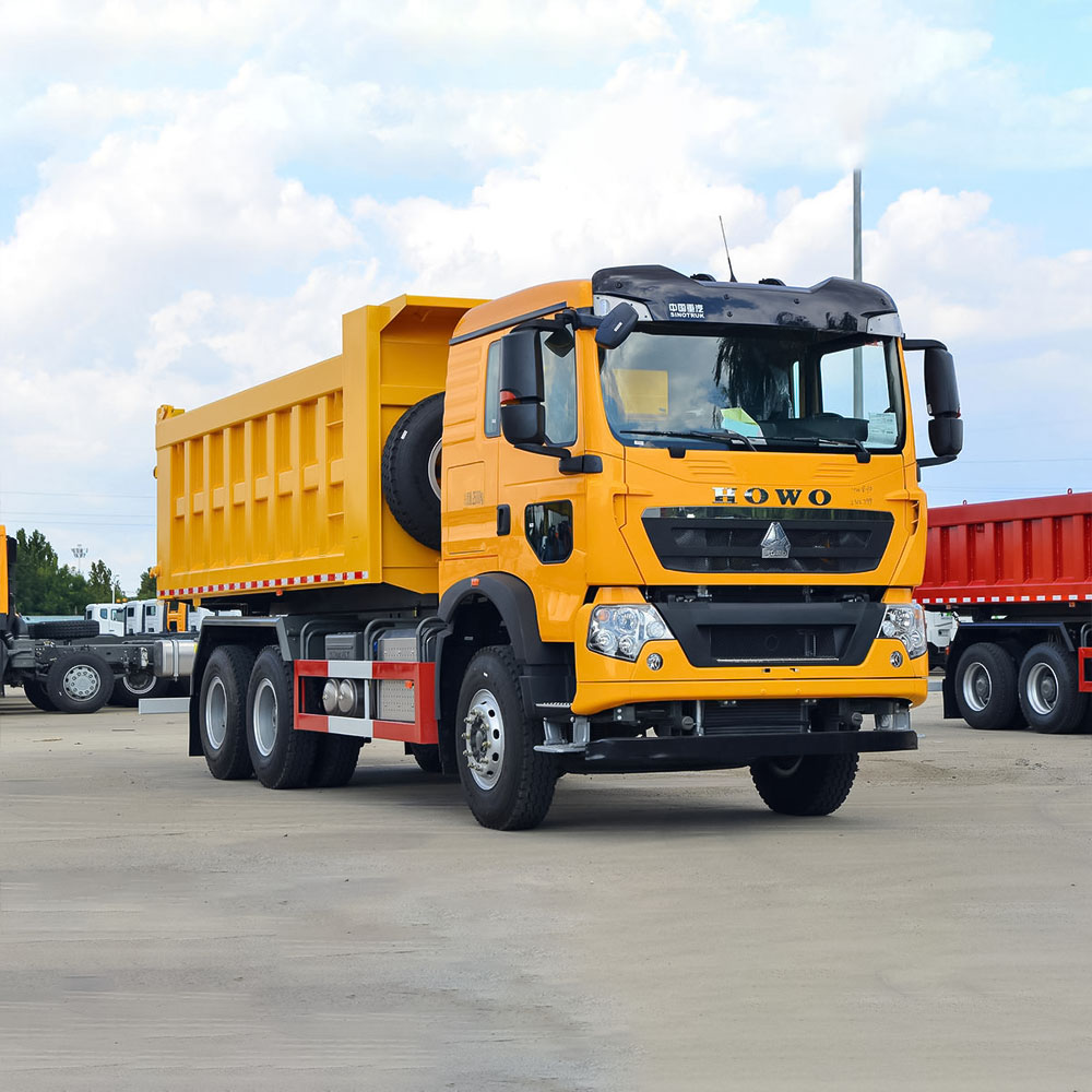 HOWO TX 400HP 6X4 Dump Truck with 6.3m Rear-Dump Cargo Box