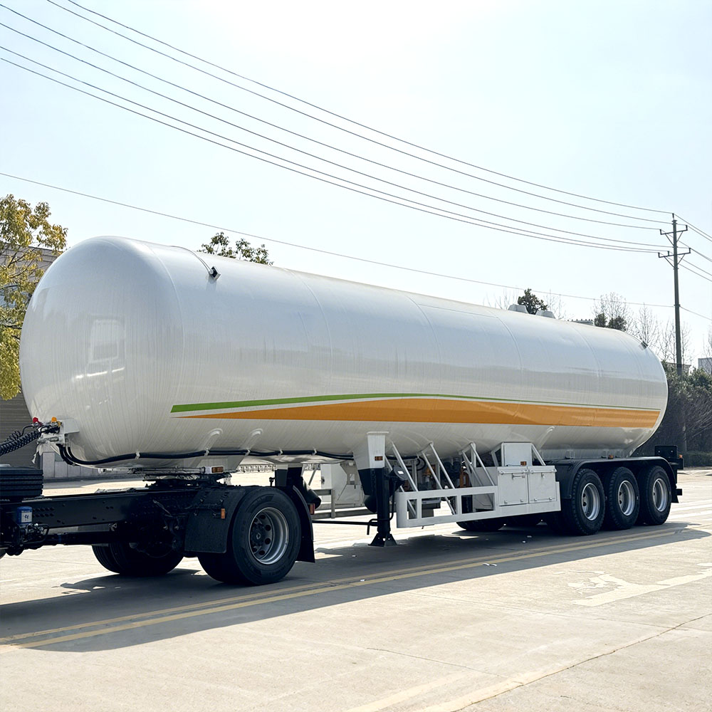 3-Axle LPG Tanker Trailer – 60,000L HSLA Steel Tank