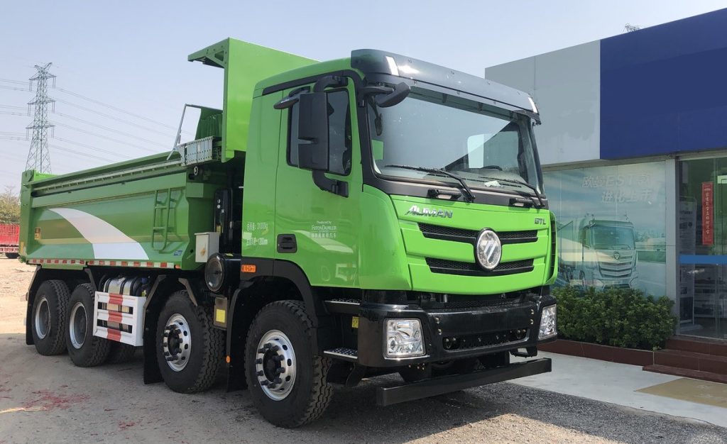 Foton Auman GTL 9 Series 350HP 8X4 Dump Truck with 5.6m U-shape box