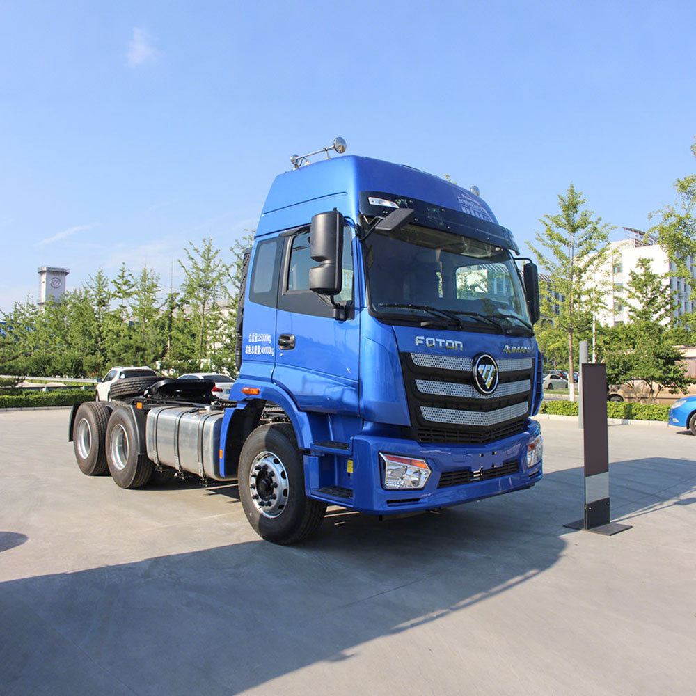 Foton New ETX 6x4 diesel tractor truck 400HP for logistics transport