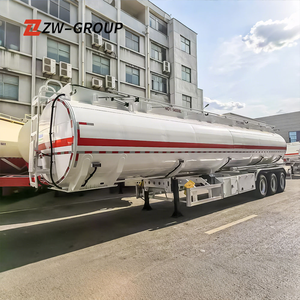 3 axles 45000L fuel tank trailer