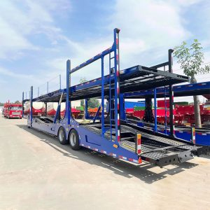 Double Deck Car Transport Trailer | 2-Level Car Carrier